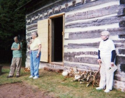 Dedication of the Messer Log Barn